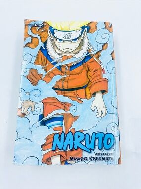 Naruto Masashi Kishimoto Anime Manga 3 in 1 Paperback Comic Book